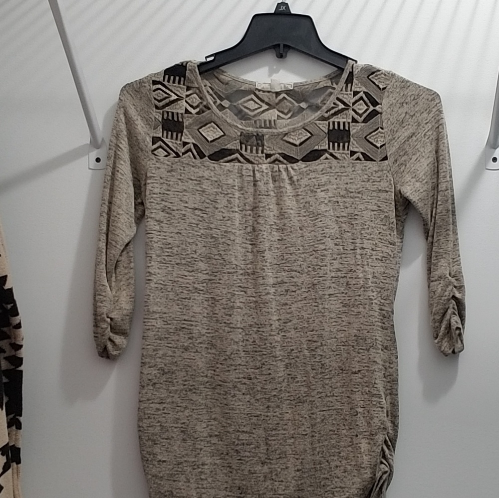 Maternity Half Sleeve Top